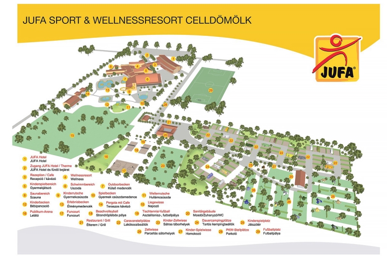 Hotel Vulkán Wellness Camping Celldömölk