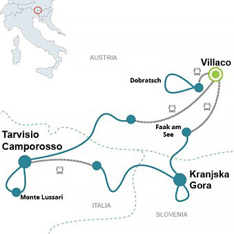 Trek Safari Korutany-Friuli-Julské Alpy 4
