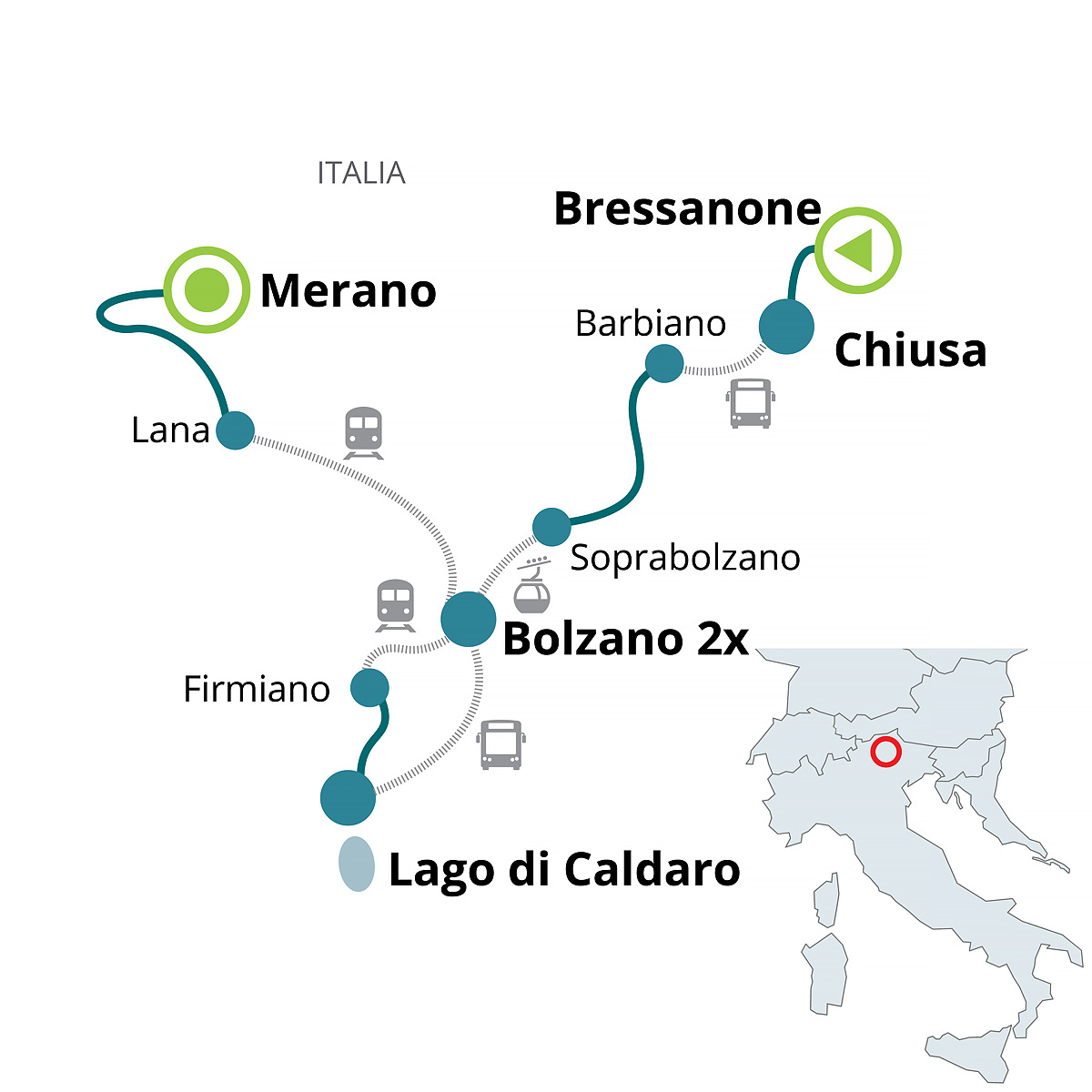 Trek Safari Srdce Jižního Tyrolska 4