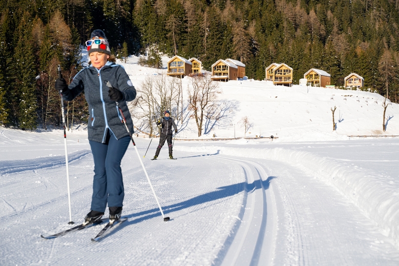 Hotel HOCHoben Chalets & Mobilhomes se skipasem