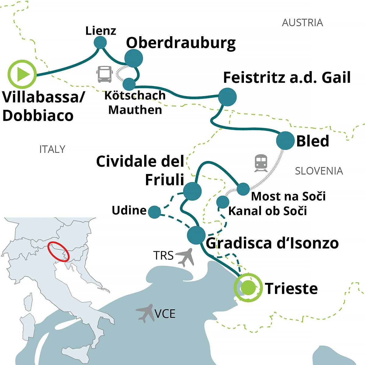 Bike Safari Dolomity - Terst 4