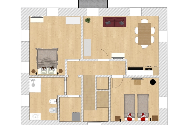 Hotel Apartmánový dům Ciesa dela Maestra