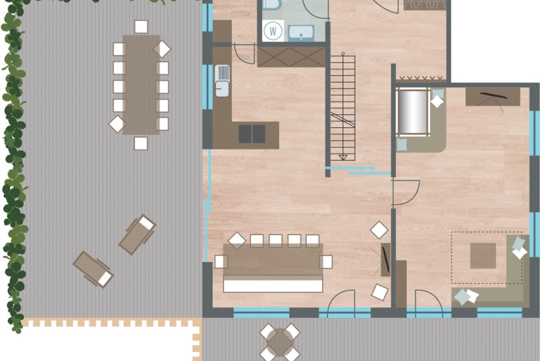 Hotel Chalet Penthouse Zirm