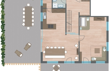 Chalet Penthouse Zirm ***