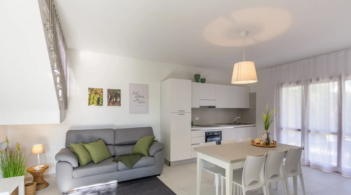 Vily a vilky Albarella s bazénem 12