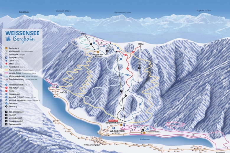 Hotel Apartmány Kärntnerhof  se skipasem Weissensee