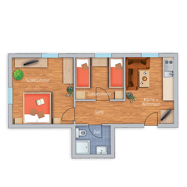 Apartmánový dům Fliana 19