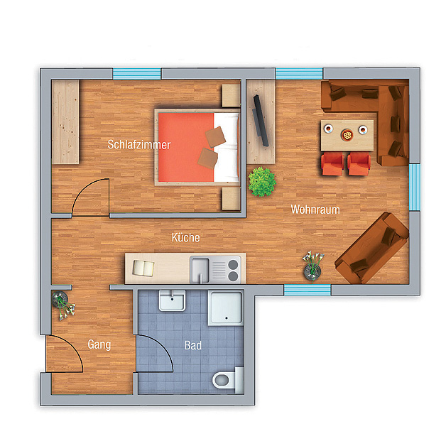 Apartmánový dům Fliana 21