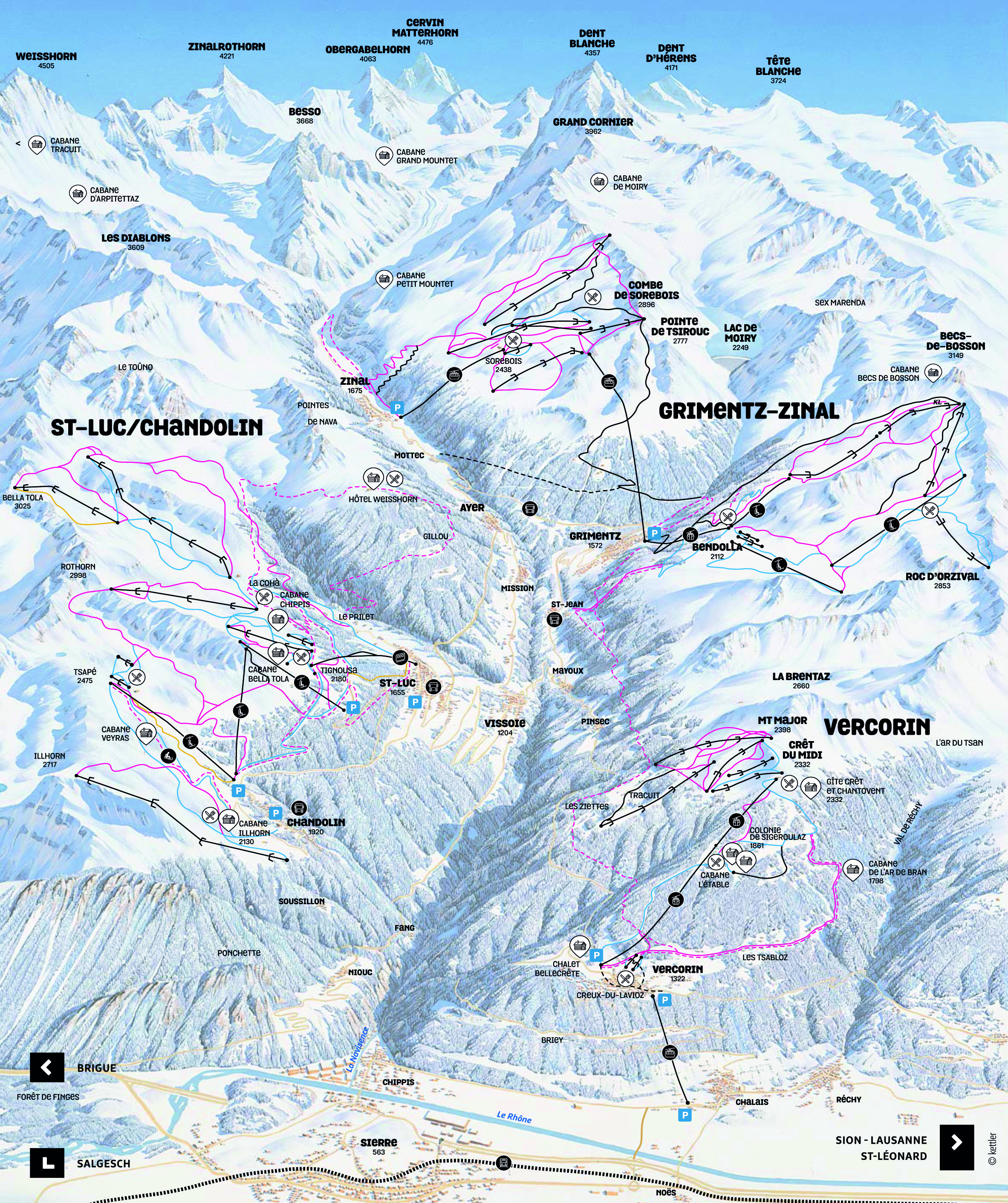 Val dAnniviers - Wallis