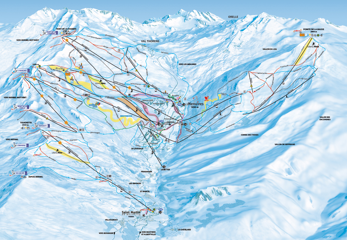 Les Menuires - Savoie - Les Trois Vallées