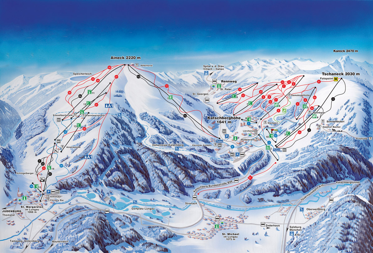 Katschberg - Salcbursko