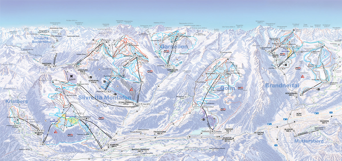 Montafon - Vorarlbersko