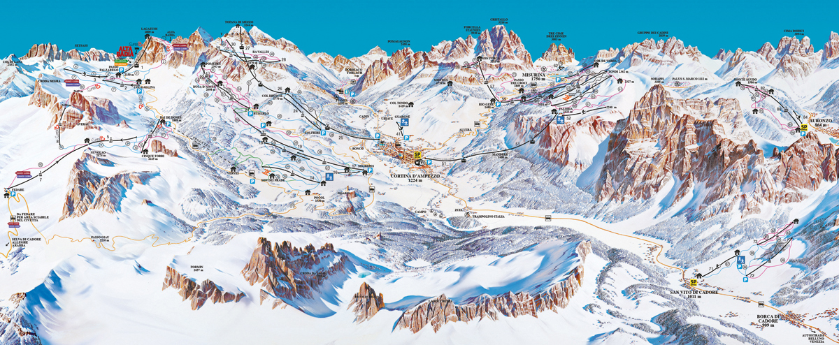 Cortina d´Ampezzo - Dolomiti Superski